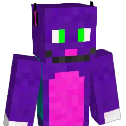 PurpleFluffKitty Minecraft avatar bust