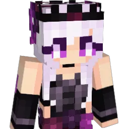 PurpleMaid Minecraft avatar bust