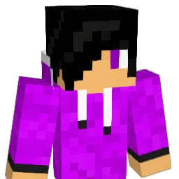 PurpleMiner12345 Minecraft avatar bust