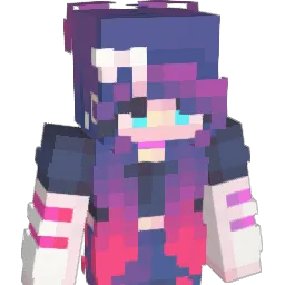 PurpleRose12 Minecraft avatar bust