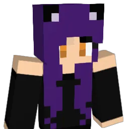 PurpleRoseGalaxy Minecraft avatar bust