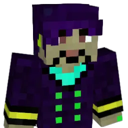 PurpleSailor Minecraft avatar bust