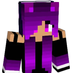 PurpleWolf678 Minecraft avatar bust