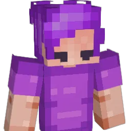 Purple_01_07 Minecraft avatar bust