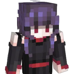 Purpledead Minecraft avatar bust