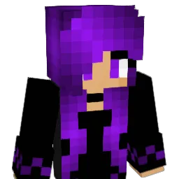 Purplelady1022 Minecraft avatar bust
