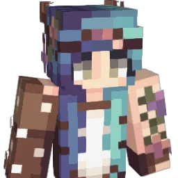 Purplelessly Minecraft avatar bust