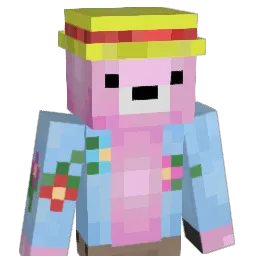 Purpooo Minecraft avatar bust