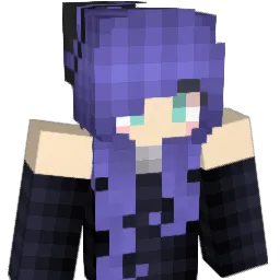 PurpuraFlore Minecraft avatar bust