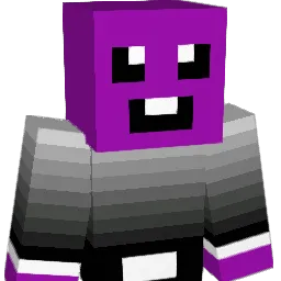 PurpurowyGaming Minecraft avatar bust