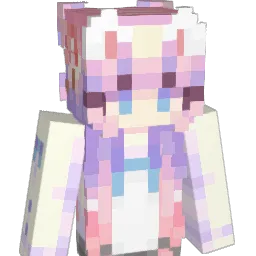 Purrna Minecraft avatar bust
