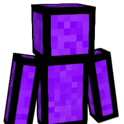 Purrple101 Minecraft avatar bust