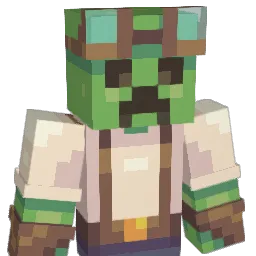 Pursurin Minecraft avatar bust