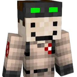 Pyatec Minecraft avatar bust