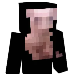 PyroFuzz Minecraft avatar bust