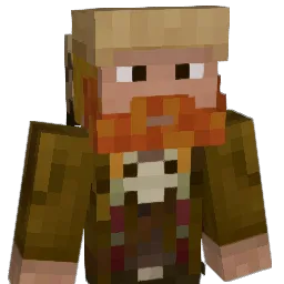 Pyrocomic Minecraft avatar bust