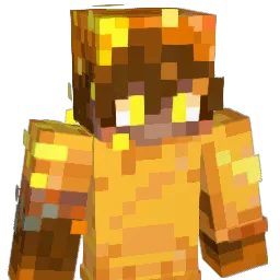 Pyrodrome Minecraft avatar bust