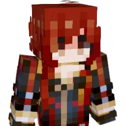 Pyromizer Minecraft avatar bust