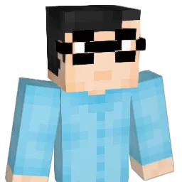 Pyrovalence Minecraft avatar bust