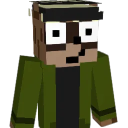 Pysco69 Minecraft avatar bust