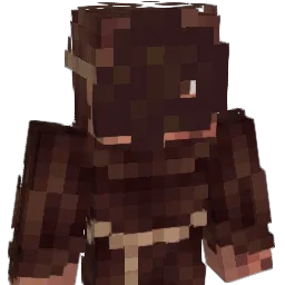 Q06200 Minecraft avatar bust