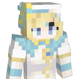 QHcyan Minecraft avatar bust