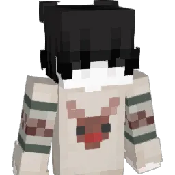 QIchinose Minecraft avatar bust