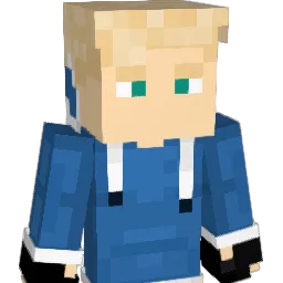 QP3133 Minecraft avatar bust