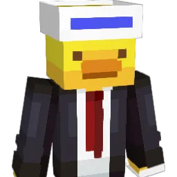 QUACKDYQUACK Minecraft avatar bust