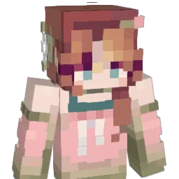 QWiWi Minecraft avatar bust