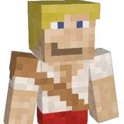 Qafty Minecraft avatar bust