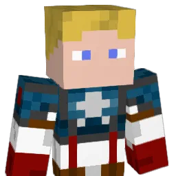 Qberrys Minecraft avatar bust
