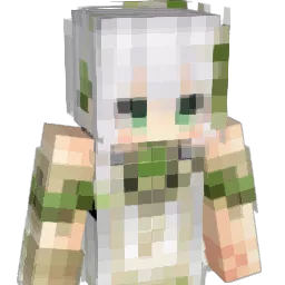 Qdzy Minecraft avatar bust