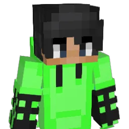 Qewy Minecraft avatar bust