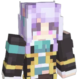 QiShiny Minecraft avatar bust