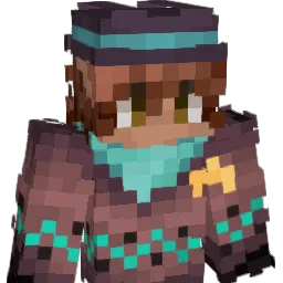Qiblipenrose Minecraft avatar bust