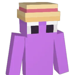 QmYm Minecraft avatar bust