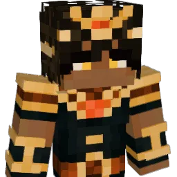 Qu33nL30 Minecraft avatar bust