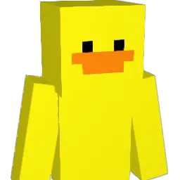 Quacken Minecraft avatar bust