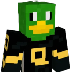Quackuaman Minecraft avatar bust