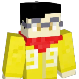 Quadin Minecraft avatar bust