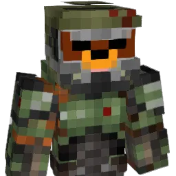 Quake2002 Minecraft avatar bust