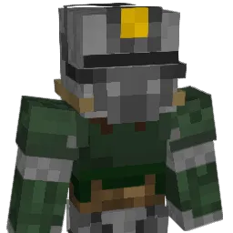 QuakinDutch Minecraft avatar bust