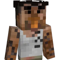 QuandaleDingle Minecraft avatar bust