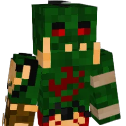 Queaky Minecraft avatar bust