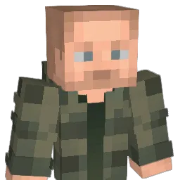Queedo Minecraft avatar bust