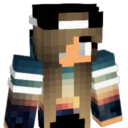 QueenAdidas Minecraft avatar bust