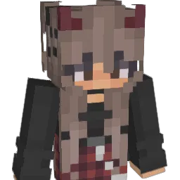 QueenAimz Minecraft avatar bust