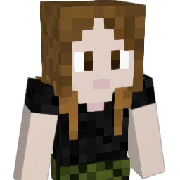 QueenAnjerika Minecraft avatar bust