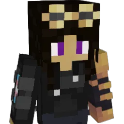 QueenBeanQuinn Minecraft avatar bust